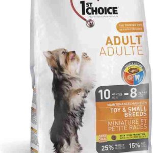 1st Choice Adult Toy&Small Sensitive Breeds Lamb 2,72 kg - 1 zdjęcie
