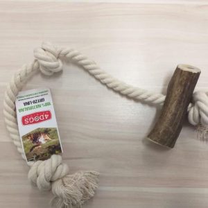 4dogs 4DOGS SZARPAK GRYZOLINA STRING L MIX 40 cm - 1 zdjęcie