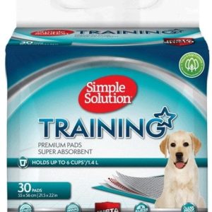abc SIMPLE SOLUTION PUPPY TRAINING PADS - MATY TRENINGOWE 55x56 30szt - 1 zdjęcie