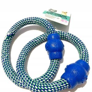 Activ Pet podwójne Ringo dla psa Nowy 27cm plecion - 1 zdjęcie