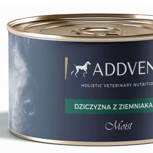 ADDVENA Addvena Moist Dziczyzna z ziemniakami karma mokra dla psów 410g 5906395581511 - 1 zdjęcie
