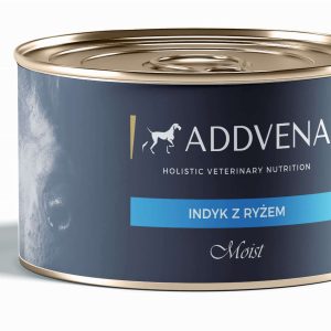 ADDVENA Addvena Moist indyk z ryżem karma mokra dla psów 410g 5906395581504 - 1 zdjęcie