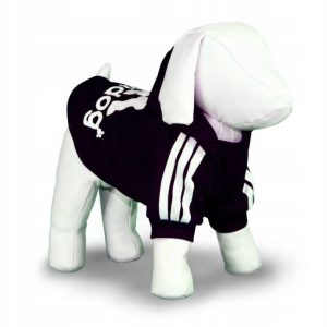 Adidog Bluza Dla Psa Ubranko Dres Czarna Black Xs - 1 zdjęcie