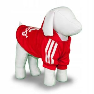 Adidog Bluza Dla Psa Ubranko Dres Red XL - 1 zdjęcie
