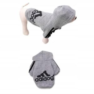Adidog Bluza Dla Psa Ubranko Dres Szara Grey XL - 1 zdjęcie