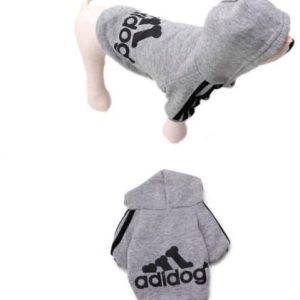 Adidog Bluza Dla Psa Ubranko Dres Szara Xs - 1 zdjęcie