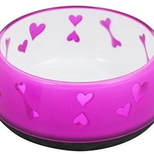AFP Miska  afph05733, rozmiar L ,900 ML, Pink - 1 zdjęcie