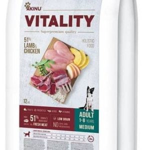 Akinu VITALITY Adult Medium Lamb&Chicken 12 kg - 1 zdjęcie