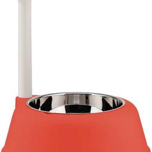 Alessi Miska dla psa Lupita czerwona AMMI02 RO - 1 zdjęcie