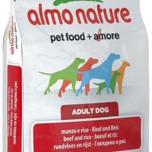Almo Nature Holistic Adult Large, Wołowina Z Ryżem - 12 Kg - 1 zdjęcie