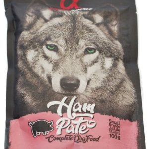 Alpha Spirit HAM PATE 100g Pasztet z wieprzowiny SASZETKA dla psa - 1 zdjęcie