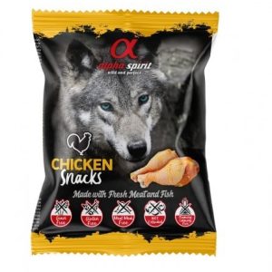 Alpha Spirit KURCZAK przysmaki treningowe 50g, kosteczki - 1 zdjęcie