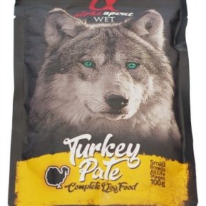 Alpha Spirit TURKEY PATE 100g Pasztet z indyka SASZETKA dla psa - 1 zdjęcie