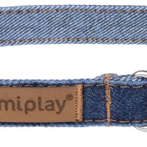 Ami Play Obroża dla psa Prestige Denim rozm. L 35-50cm kolor jeans nr 271616 - 1 zdjęcie