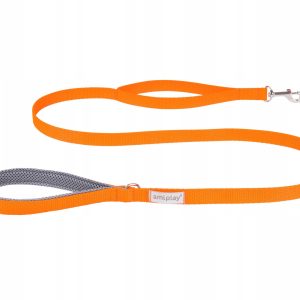Ami Play Samba Smycz L 150cm x 2,5cm pomarańczowa - 1 zdjęcie