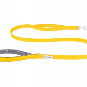 Ami Play Samba Smycz L 150cm x 2,5cm żółta - 1 zdjęcie