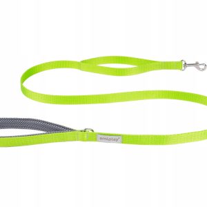 Ami Play Samba Smycz L 150cm x 2,5cm zielona - 1 zdjęcie