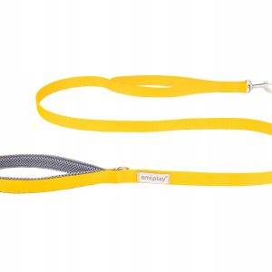 Ami Play Samba Smycz M 150cm x 2cm żółta - 1 zdjęcie