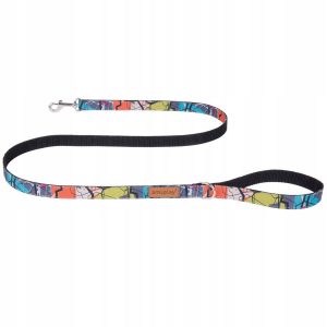 Ami Play Smycz Adventure L 140cm / 2cm Abstrakcja - 1 zdjęcie