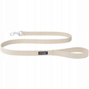 Ami Play Smycz Bawełna Cotton XL 140 x 3cm Beżowy - 1 zdjęcie