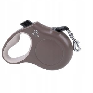 Ami Play Smycz Infini Freedom L 5m/ 25kg Brązowy - 1 zdjęcie