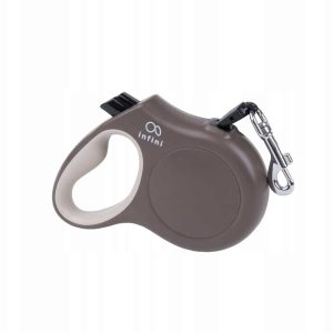 Ami Play Smycz Infini Freedom S 3m/ 12kg Brązowy - 1 zdjęcie