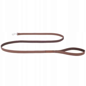 Ami Play Smycz Lincoln Skóra M 140cm/1,5cm brązowa - 1 zdjęcie