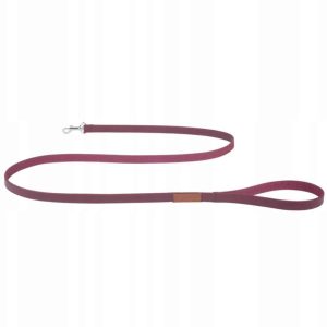 Ami Play Smycz Lincoln Skóra S 140cm/1cm bordowy - 1 zdjęcie