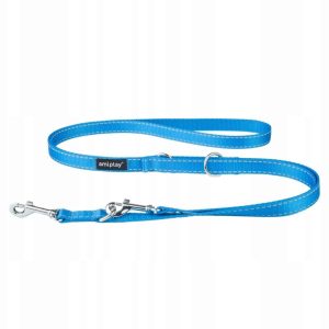 Ami Play Smycz Reflective 6w1 XL 100-200cm Niebiesk - 1 zdjęcie