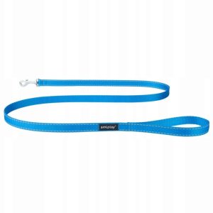 Ami Play Smycz Reflective XL 150cm/ 2,5cm Niebieska - 1 zdjęcie