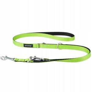 Ami Play Smycz Taśma Twist 6w1 100-200cm L zielony - 1 zdjęcie