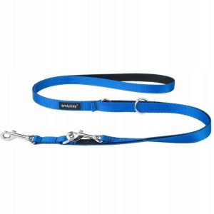 Ami Play Smycz Taśma Twist 6w1 100-200cm S niebiesk - 1 zdjęcie