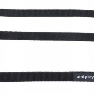 Ami Play Smycz Treningowa 200/2 cm L czarna - 1 zdjęcie