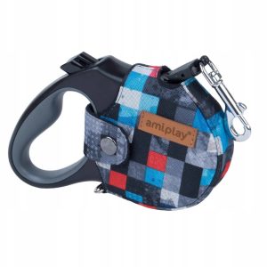 Ami Play Smycz z obudową Adventure L 5m/25kg Kostka - 1 zdjęcie