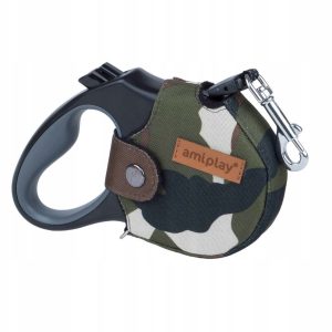 Ami Play Smycz z obudową Adventure L 5m/25kg Moro - 1 zdjęcie