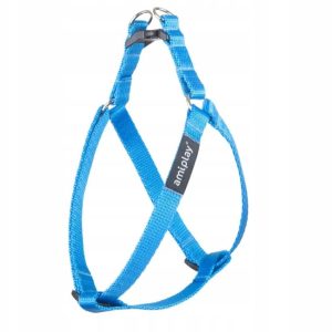 Ami Play Szelki Basic Taśma L 40-75cm/2 Niebieskie - 1 zdjęcie