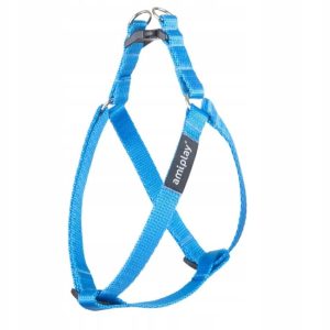 Ami Play Szelki Basic Taśma S 20-35cm/1 Niebieski - 1 zdjęcie