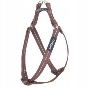 Ami Play Szelki Reflective S 20-35cm Brązowe - 1 zdjęcie