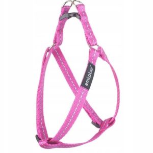 Ami Play Szelki Reflective S 20-35cm Różowy - 1 zdjęcie