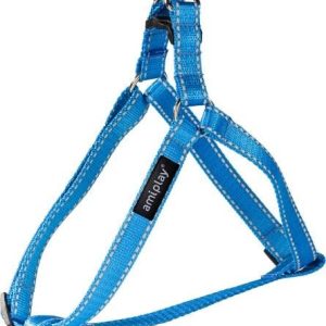 Ami Play Szelki regulowane Reflective S 20-35 [c d] x 1cm Niebieski 5907563215832 - 1 zdjęcie