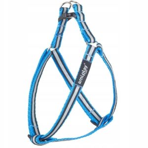 Ami Play Szelki regulowane Shine M 30-55 [c d] x 1,5cm Niebieski - 1 zdjęcie