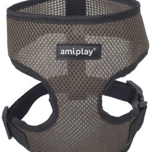 Ami Play Szelki Scout Air XXL max 52 [c] x 65-80 [d] cm Khaki - 1 zdjęcie