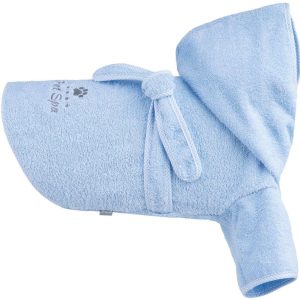 Ami Play Szlafrok kąpielowy dla psa spa 40cm Niebie - 1 zdjęcie