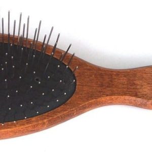Amico drewniana szczotka, szpilka metalowa 21mm - 1 zdjęcie