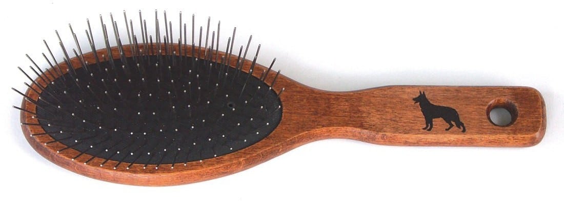 Amico drewniana szczotka, szpilka metalowa 21mm - 1 zdjęcie
