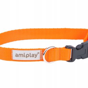 Amiplay obroża regulowana Samba M pomarańczowa - 1 zdjęcie