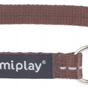 AmiPlay Refl Obroża Odblask Zacisk Brąz 25-40/1,5 - 1 zdjęcie