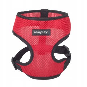 AmiPlay Scout Air Szelki Bezucisk Czerwone 55-70 - 1 zdjęcie