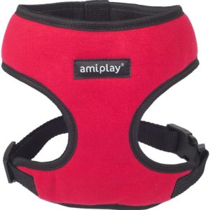 AmiPlay Scout Denver Szelki Bezucis Czerwone 45-60 - 1 zdjęcie