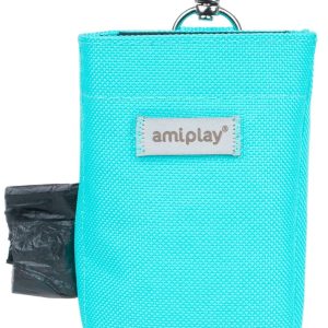 Amiplay Torebka dyspenser na woreczki Samba turkus - 1 zdjęcie